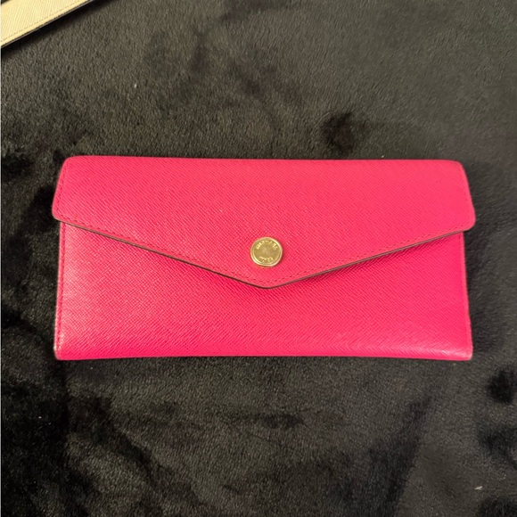Michael Kors White, Pink, and Orange Wallet - Picture 2 of 3